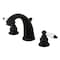 Kingston Brass KB980PL Victorian 2-Handle 8" Widespread Bathroom Faucet, Matte Black KB980PL - alternate 1